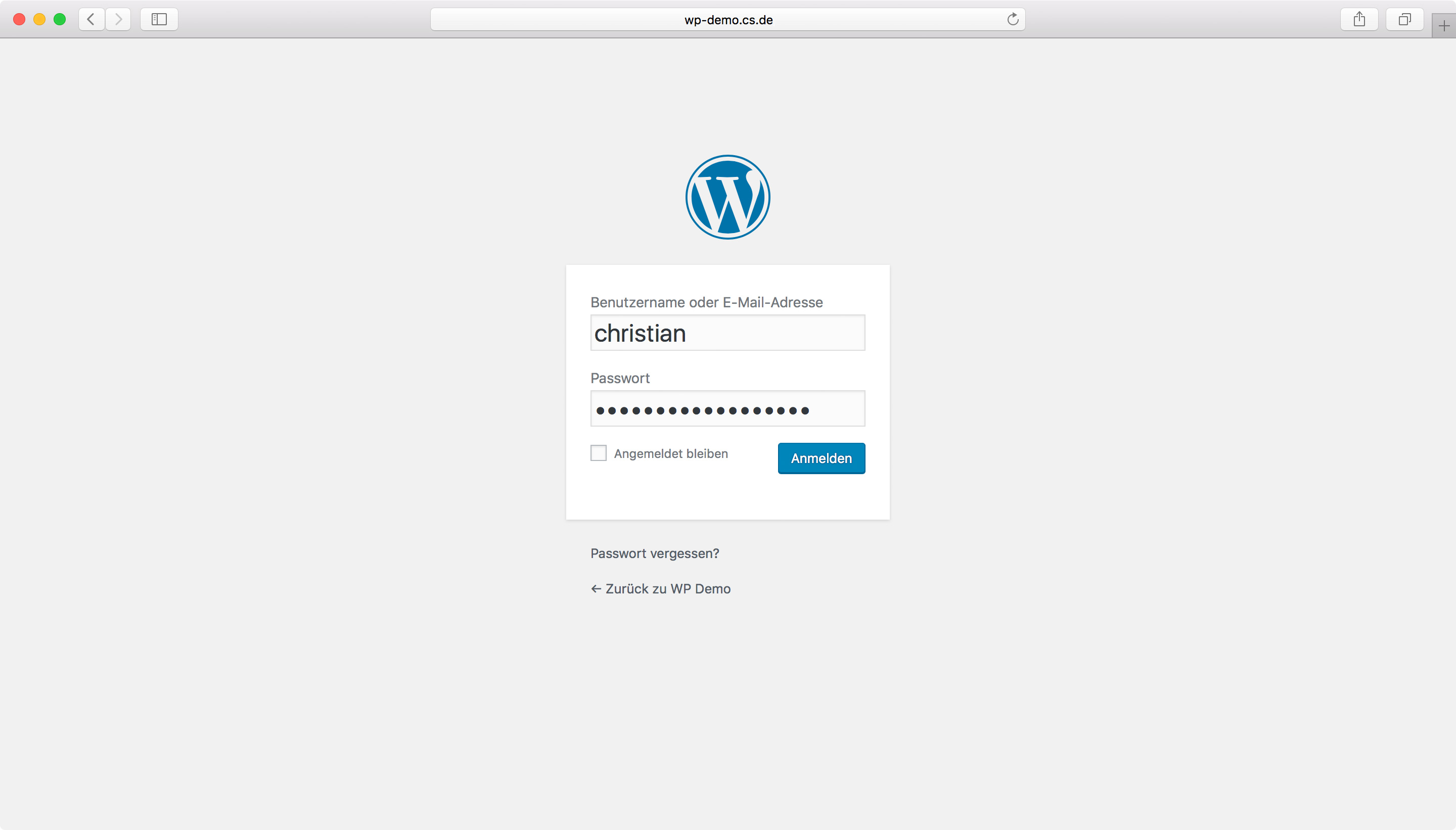 WordPress Installation - Schritt 6